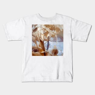 Ethereal Foliage Abstract Kids T-Shirt